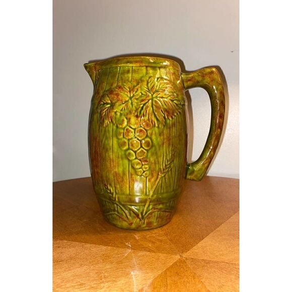 Pottery Pitcher from the 1960's - Picture 3 of 5